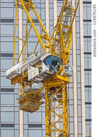 Crane Cabin Construction 128876140