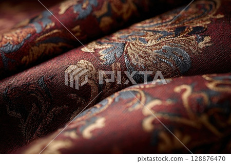 detail of a thai silk 128876470