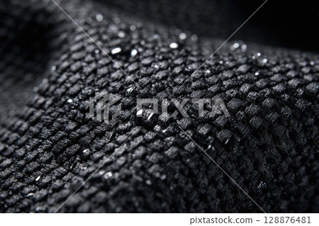 texture of gray fabric 128876481