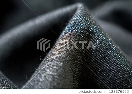 close up of fabric silk 128876933