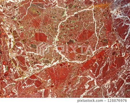 Red Marble Background 128876976