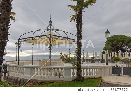 Gazebo Terrace Opatija Croatia 128877772