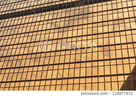 Golden Windows Building Golden Windows Building 128877832