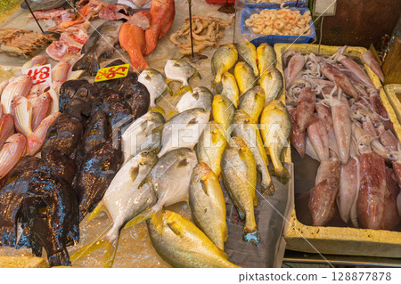 Fish Market Variety 128877878