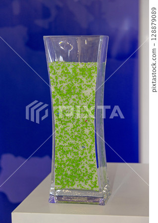 Plastic Pellets Nurdle Vase Plastic Pellets Nurdle Vase 128879089