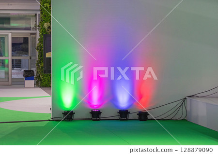 Stage Lights Colour Reflectors 128879090