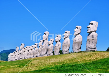 Moai statue 128879419