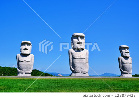 Moai statue 128879422