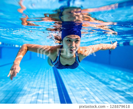 Pool Swimming Pool Swimming 128879618