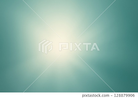 Soft light on a mint green background 128879906
