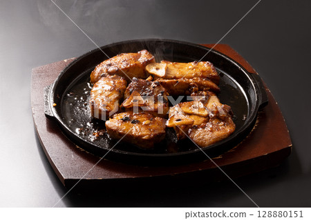 Pork loin steak Pork loin steak 128880151