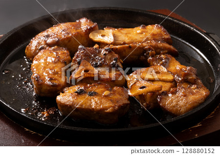 Pork loin steak Pork loin steak 128880152
