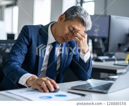 沮喪的員工 128880158