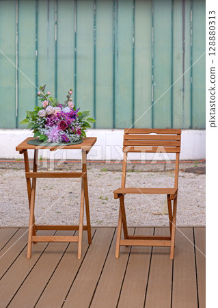 Folding Table Chair Deking Folding Table Chair Deking 128880313