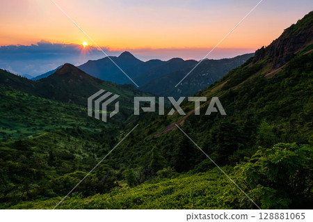 Shiga-Kusatsu Road, evening view 128881065