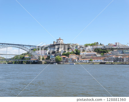 Portugal, Porto, Douro River Cruise, Dom Luis I Bridge, May Portugal, Porto, Douro River Cruise, Dom Luis I Bridge, May 128881360