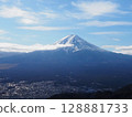 Mt. Fuji seen from Mitsubashi 128881733