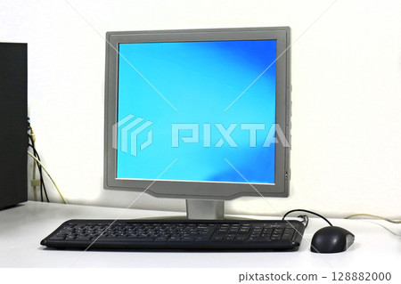 PC computer empty screen PC computer empty screen 128882000