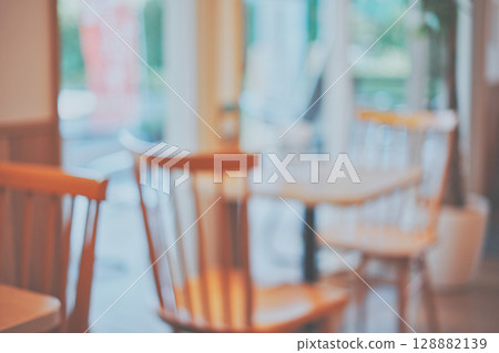 Blurred view of the restaurant interior 128882139