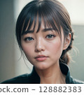 Portrait of a cool woman 128882383
