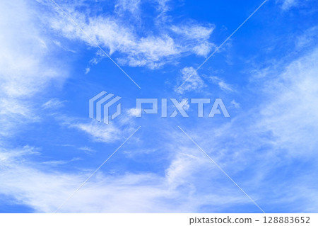 Blue sky and cloud image 128883652
