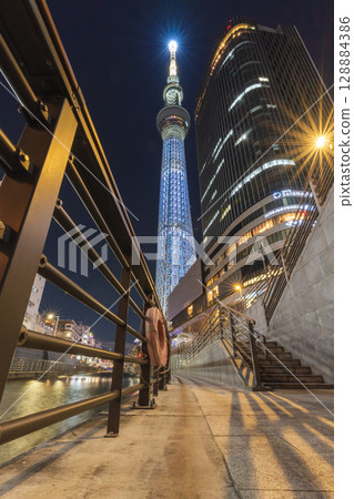 東京晴空塔(京成大橋附近) 東京晴空塔(京成大橋附近) 128884386