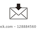 Incoming mail icon 128884560