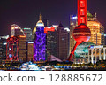 Shanghai Chinese New Year lights up 128885672