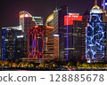 Shanghai Chinese New Year lights up 128885678