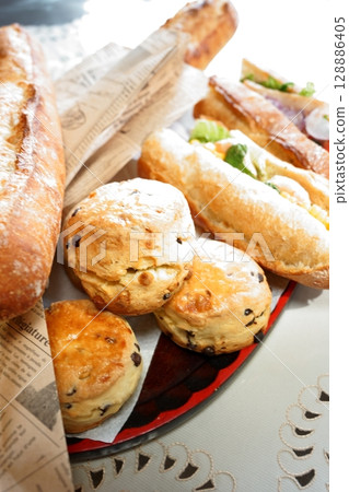 美味的麵包 128886405