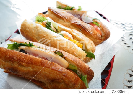 美味混合三明治 美味混合三明治 128886663