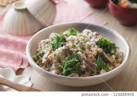 Sea bream rice / Sea bream rice 128888409