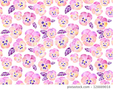 Pansy Background C-3' 128889018