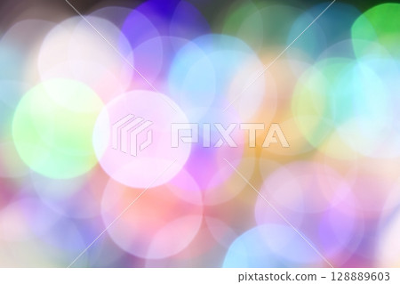 Sparkling and shining colorful bokeh 128889603