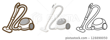 Paper pack type vacuum cleaner 128890050