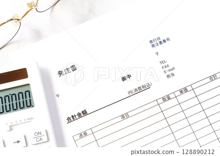 採購訂單－買方在購買商品或服務時向賣方發出的採購訂單。 128890212