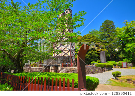 Chubu region, Nirayama Reverberatory Furnace, Meiji Japan Industrial Revolution Heritage, View of the Reverberatory Furnace, Izunokuni City, Shizuoka Prefecture (1) 128890411