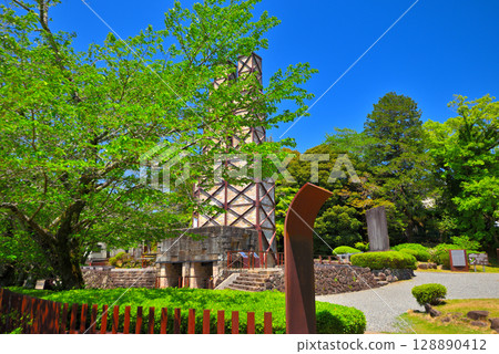 Chubu region, Nirayama Reverberatory Furnace, Meiji era industrial revolution heritage of Japan, view of the Reverberatory Furnace, Izunokuni City, Shizuoka Prefecture (2) 128890412