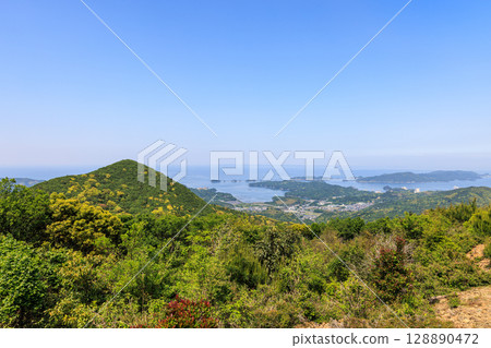 三重縣伊勢志摩天際線淺熊山 三重縣伊勢志摩天際線淺熊山 128890472