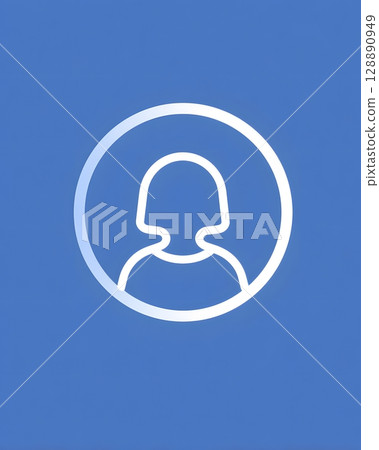 User profile dropdown menu 128890949