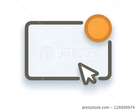 Tooltip text with underline pointer 128890974