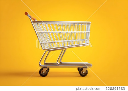 Shopping cart sidebar vector 128891383