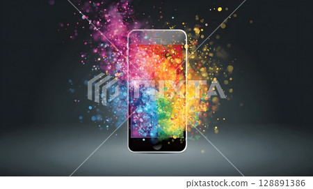 App splash screen vector 128891386