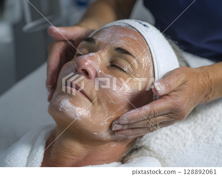Face mask removal after treatment 128892061