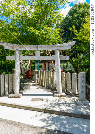 Kurumaori Shrine Jishu Shrine in Ukyo Ward, Kyoto City 128892947