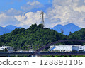 隱約可見的富士山與新型直線列車 128893106