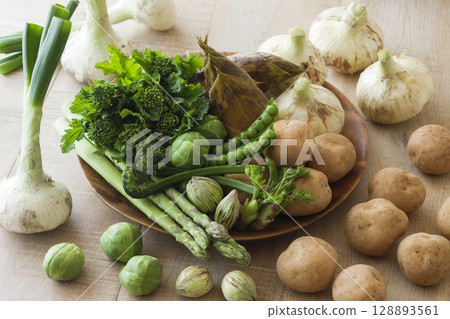 春天的蔬菜 128893561