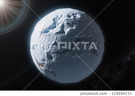 Image of Snowball Earth AI-generated image 128894231