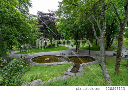 Alesund byparken city park Alesund byparken city park 128895113