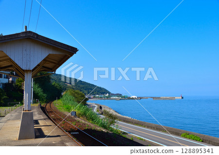 JR Shikoku Shimonada Station 128895341